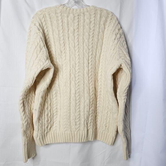 Brandy Melville Women's Winona Cable Knit Wool Sweater one Size - Picture 7 of 8